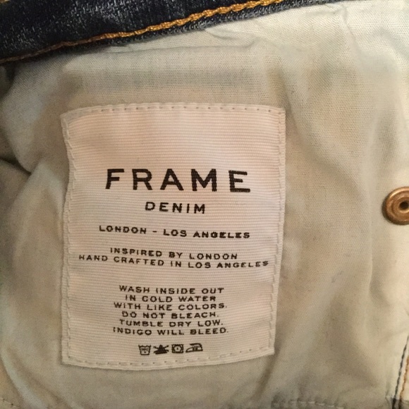 Frame Denim Le Garon Jean Size 27 - Picture 8 of 8